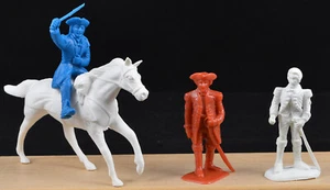ORIGINAL BMC 1776 Character Figures - Washington, Corwallis, Lafayette - 54mm - Picture 1 of 1