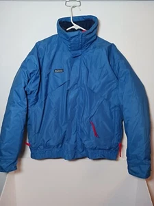 Vtg Columbia Whirlibird 3 in 1 Duck Down Coat Jacket Bomber Multicolor Mens Sz M - Picture 1 of 20