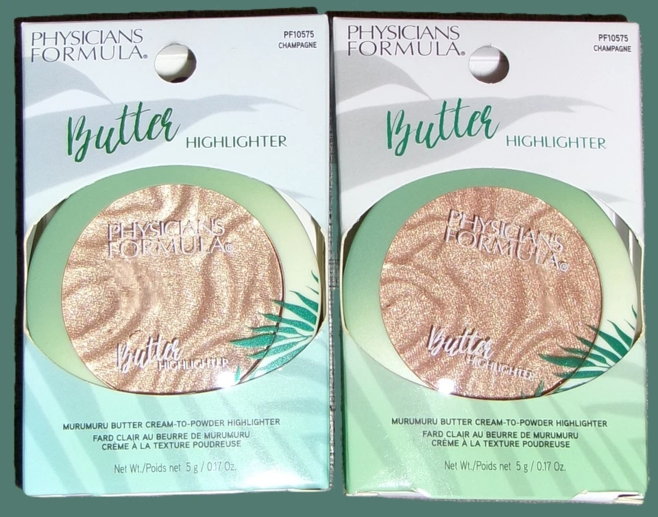 Physicians Formula Butter Highlighter -Champagne PF10575 Lot of 2 NEW - Image 1 of 2