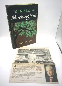 TO KILL A MOCKINGBIRD / HARPER LEE 1960 Book Club Edition BCE Hardback DJ - Picture 1 of 9