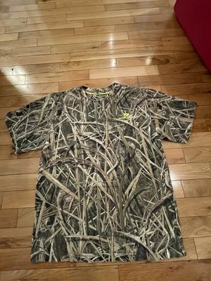 Mossy Oak Camo Shirt Youth Size 2XL Woodland Hunting Camping Fishing - Image 1 of 4