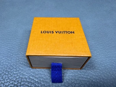 Louis Vuitton пустой выдвижной выдвижной ящик ювелирных изделий подарочная коробка 2,75 X 2,75 X 1,5 - Изображение 1 из 4