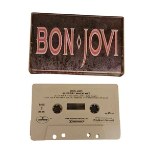 Bon Jovi Slippery When Wet Cassette 1986 Polygram Records 830 364-4 M-1 Tested - Bild 1 von 7