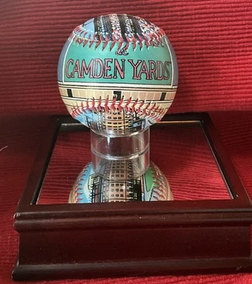 Baltimore Orioles Camden Yards Limited Edition Collector Baseball - W/ COA, CASE - Image 1 of 4
