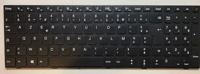 Clavier Lenovo Ideapap 110-17ACL Noir FR Azerty P/N : 5N20L25871 - Photo 1/3
