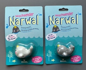 Wachsender Narwal Moses 38056 sortiert 2 Stück ! - Bild 1 von 4