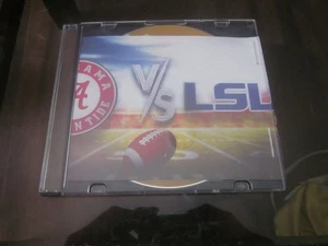 2009 LSU TIGERS @ ALABAMA CRIMSON TIDE FOOTBALL GAME ON DVD - Imagen 1 de 1