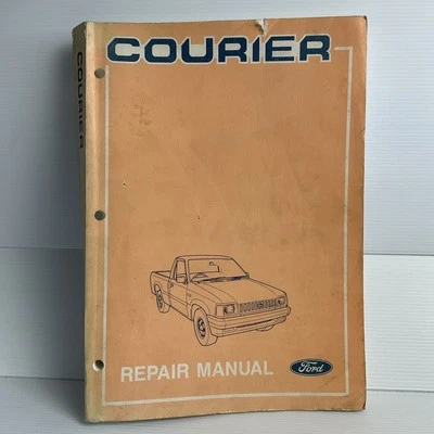 Ford Courier repair manual PB Vintage 1985 Mechanical Ute 1980s japan car - image 1 of 4