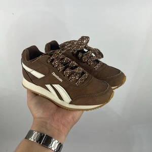 Zapatilla deportiva Reebok Classic Jogger 3.0 marrón con cordones para niños talla 11 - Imagen 1 de 7