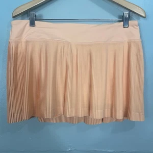 Falda plisada a calle Lululemon tiro medio en verano naranja claro brillante talla 10 - Imagen 1 de 5