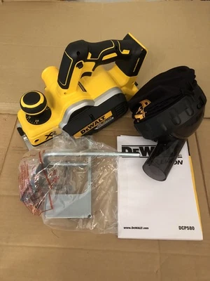 Dewalt DCP580N XR Brushless 18V Li-ion Cordless Planer Body + DWV9390 Dust Bag - Image 1 of 4