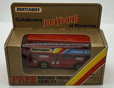 1984 Matchbox London Bus MB17 - 100 Years Of Motoring - Image 1 of 4
