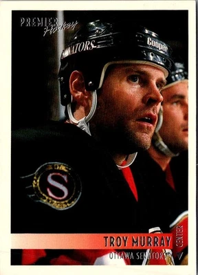 1994 Topps Premier Troy Murray #188 Ottawa Senators Hockey Card - Image 1 of 2