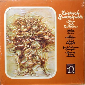 DIETRCH BUXTEHUDE "Four Solo Cantatas". LP NONESUCH 1971 - Picture 1 of 4