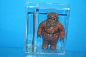 VINTAGE STAR WARS AFA GRADED ROMBA "U" 90 NM+ 85 NO COO FIGUREN WAFFE KENNER CV - Bild 1 von 11