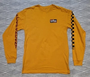 Vans X Independent Long Sleeve T Shirt Sunflower Gold Mens Size Medium NWT AH - Picture 1 of 6