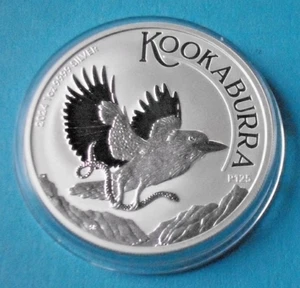 Feinsilberunze 999er Kookaburra 2024 Australien mit Charles III. - Bild 1 von 2