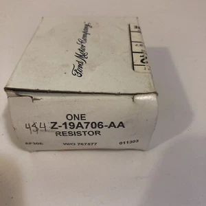 New HVAC Blower Motor Resistor OE Ford 4S4Z-19A706-AA Escort Tracer - Picture 1 of 2
