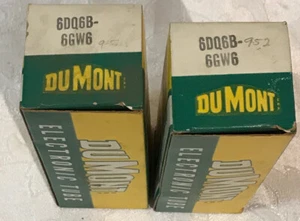 DUMONT 6DQ6B / 6GW6 Beam Power Tubes  - Bild 1 von 9