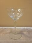 Antique Continental Cut Crystal Champage Coupe Glass
