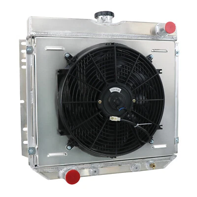 3-Row Radiator Shroud Fan For 1963-70 Ford Mustang Falcon Mercury Cougar Comet - Изображение 1 из 4