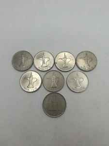 United Arab Emirates 1 Dirham 1990 Coin Circulated.s one different - Picture 1 of 8