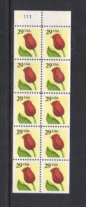 US Scott #2527a Booklet Pane Fine/Very Fine MNH Cat.Value $8.00           #718x - Image 1 of 1