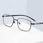  Herren Titanlegierung Brille Gestell Vollrand Ultraleicht Brillengestell Rx-fähig F