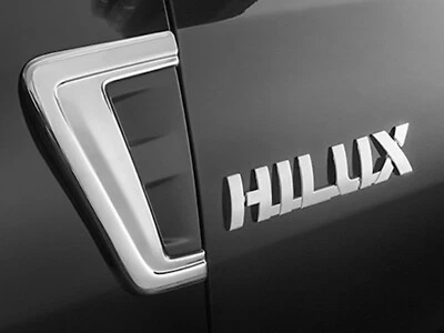 GENUINE FENDER GARNISH CHROME WHEEL ARCH TRIM LH RH FITS TOYOTA HILUX 2015-2025 - Image 1 of 4