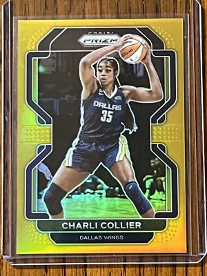 2022 Panini WNBA Prizm Charli Collier Gold  /10 Dallas Wings - Image 1 of 2
