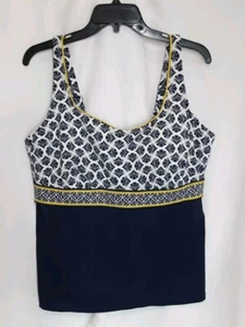 Land's End Swimsuit Tankini Top Women's Size 18DDD - E34 - Picture 1 of 4
