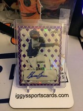 George Lombard 5/20 AUTO PURPLE RAINBOW 2022 Leaf Metal Perfect Game All-America