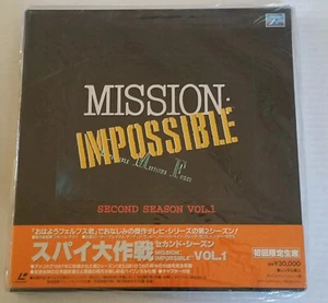 MISSION IMPOSSIBLE (TV) 2nd Season Vol.1 LASERDISC Box Set JAPAN NEW 6 Discs - Imagen 1 de 3