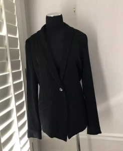 DEREK LAM 10 CROSBY Shawl Lapel Asymmetric Blazer NWT SIZE 6 - Picture 1 of 12
