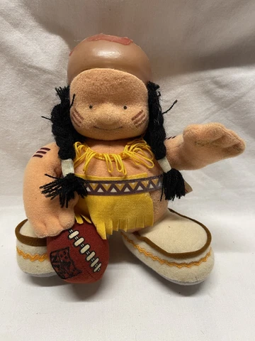 Vintage 1983 NFL Huddles Kansas City Chiefs Mascot Plush Tudor Games No Helmet Cover