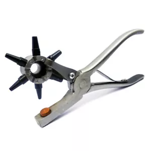 C.S. Osborne Professional Forged Steel Revolving Punch Pliers - Picture 1 of 15