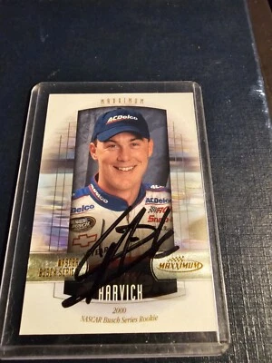 Maxx 2000 NASCAR Autographed Trading Card - Kevin Harvick - Image 1 of 2