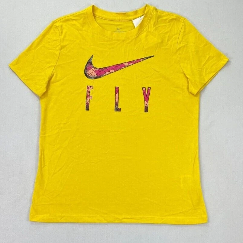 Mujeres La Camiseta Nike Dri-Fit Baloncesto FLY Piel de Reptil Estampado Swoosh Camisa Talla Med Foto 1 de 1