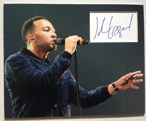 John Legend Autograph Signed 11x14 Display [A0931] - Picture 1 of 2