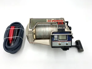 RYOBI AD Dendou 100 HI POWER EX Electric Reel big game Trolling EXCELLENT 3268 - Picture 1 of 14