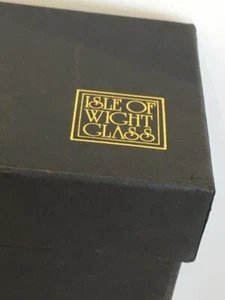 22K Vase GLASS OF Gold WIGHT ISLE - Picture 1 of 5
