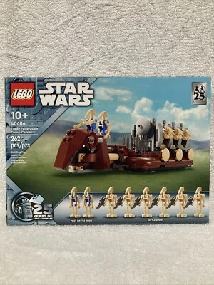 LEGO Star Wars 04686 Trade Federation Troop Carrier New in Box 25th Anniversary - Image 1 of 4