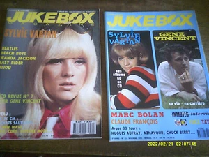 2 REVUES JUKEBOX SYLVIE VARTAN CLAUDE FRANCOIS GENE VINCENT BEATLES - Picture 1 of 10