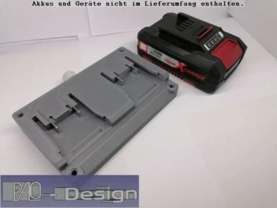 PALO-DESIGN Adapter 36V (2x18V) für Einhell Power X-Change Doppeladapter Grau PLA+