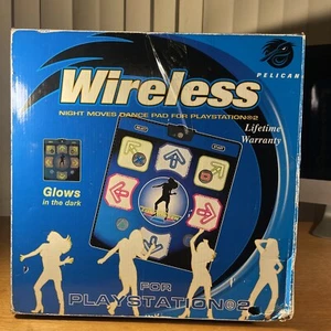 Pelican NightMoves Wireless Dance Controller w/ Dongle For PS2 DDR Mat PL-654 - Picture 1 of 12