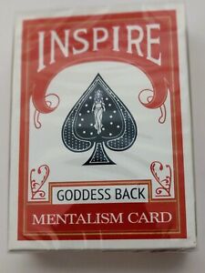 NEW  Sansminds "Inspire" Goddess Back Mentalism Card Deck -Magic Trick