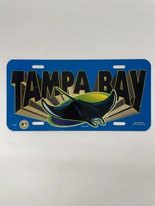 Vintage 1995 Tampa Bay Devil Rays Baseball License Plate (Front) - Picture 1 of 5
