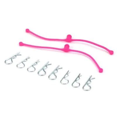 Du-Bro 2251 Pink Body Klip Retainer (2-Pack) - Image 1 of 4