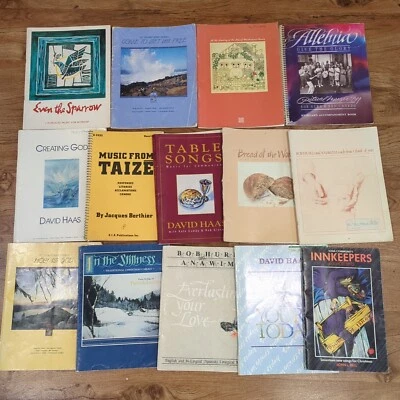 Praise Worship Liturgical Communion Christian Music Books Lot Of 14 - Image 1 of 4