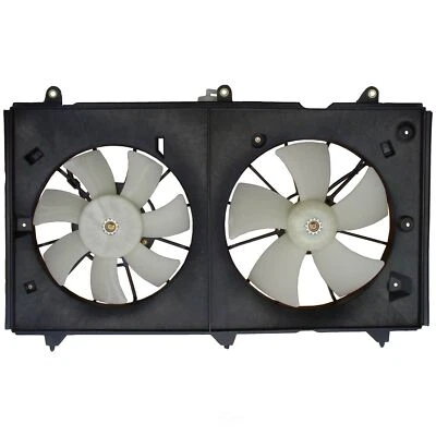 Dual Radiator and Condenser Fan Assembly FA70211 fits 03-07 Honda Accord - Image 1 of 4